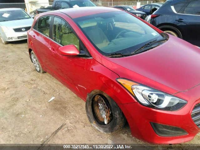 2016 HYUNDAI ELANTRA GT VIN: KMHD35LH5GU339407