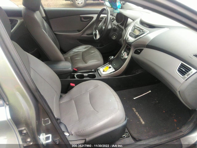 2013 HYUNDAI ELANTRA LIMITED PZEV VIN: 5NPDH4AE1DH154382