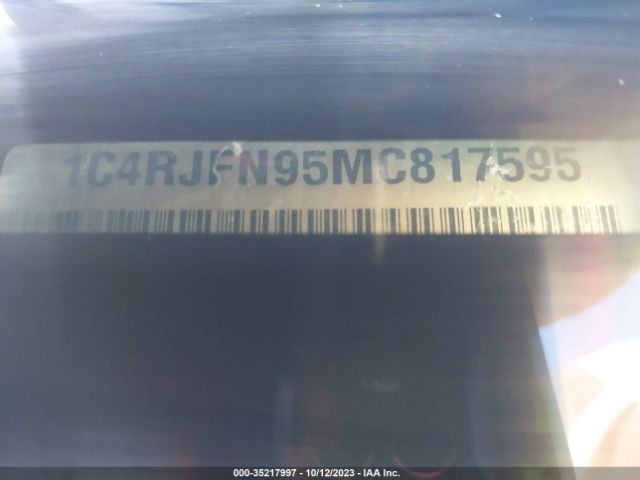 1C4RJFN95MC817595 Jeep Grand Cherokee Trackhawk