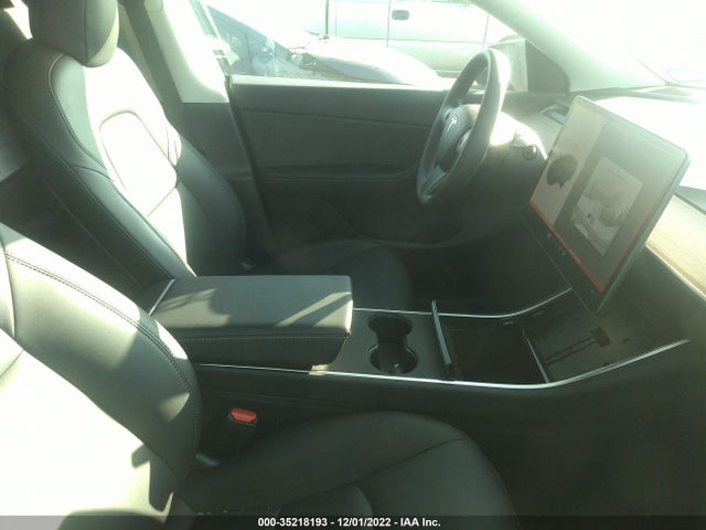 2021 TESLA MODEL Y STANDARD RANGE VIN: 5YJYGDED2MF121458