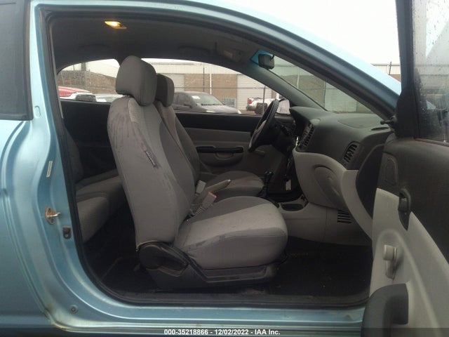2008 HYUNDAI ACCENT GS VIN: KMHCM36C88U089725