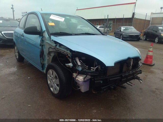 2008 HYUNDAI ACCENT GS VIN: KMHCM36C88U089725