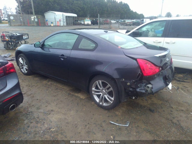 2009 INFINITI G37 COUPE X VIN: JNKCV64FX9M654654