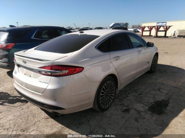 3FA6P0SU1JR123545 Ford Fusion Energi Titanium/platinum