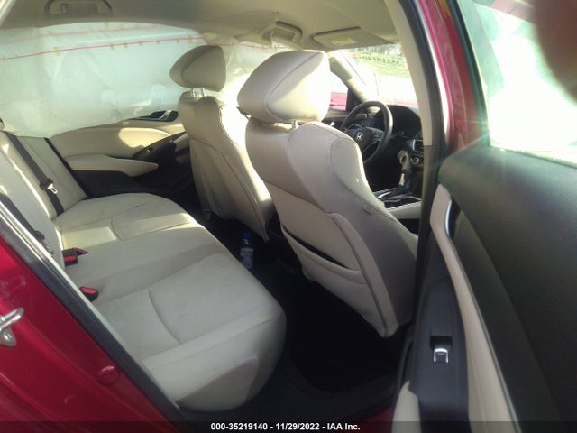 2019 HONDA ACCORD SEDAN LX 1.5T VIN: 1HGCV1F11KA071713