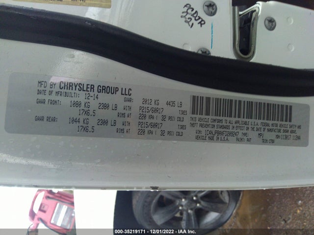 Jeep Patriot Altitude Edition 2015 1C4NJPBAXFD209247 Image 10