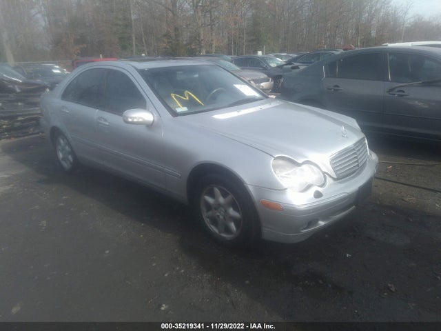 2002 MERCEDES-BENZ C CLASS VIN: WDBRF61J62E004347