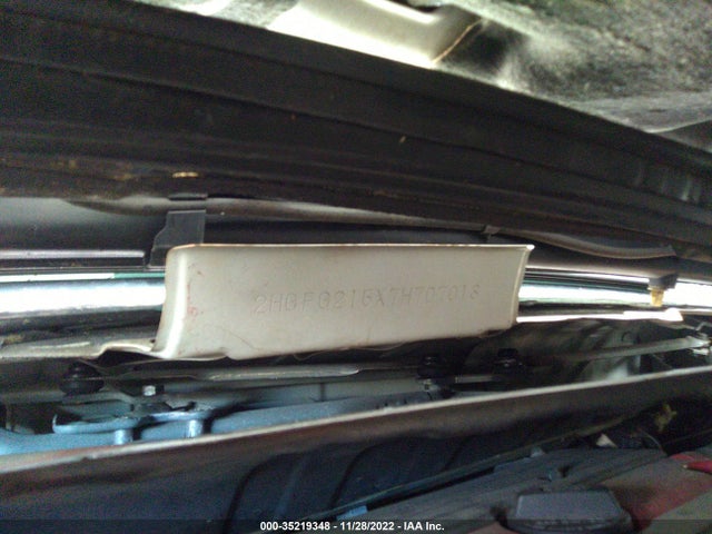 2007 HONDA CIVIC SI VIN: 2HGFG215X7H707013