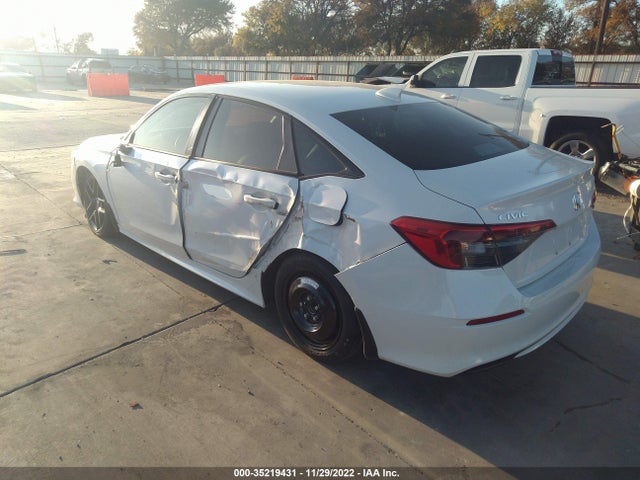 2022 HONDA CIVIC SEDAN SPORT VIN: 2HGFE2F59NH584736