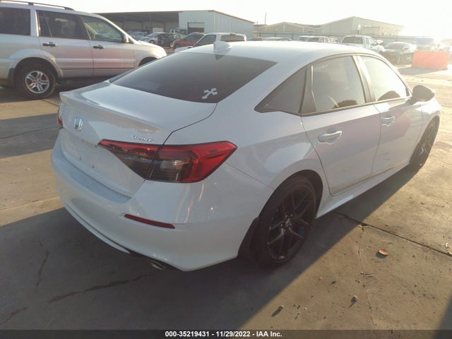 2022 HONDA CIVIC SEDAN SPORT VIN: 2HGFE2F59NH584736