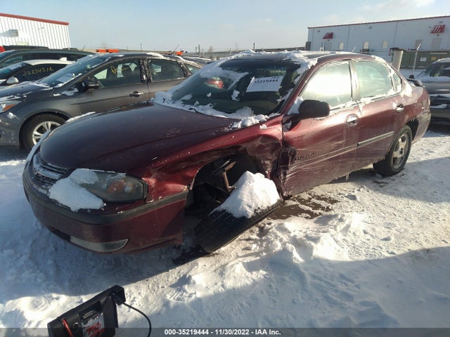 2002 CHEVROLET IMPALA LS VIN: 2G1WH55KX29341515