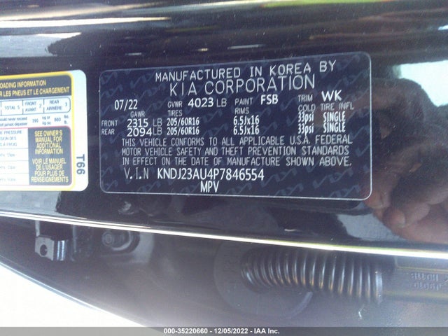 2023 Kia Soul, VIN: KNDJ23AU4P7846554