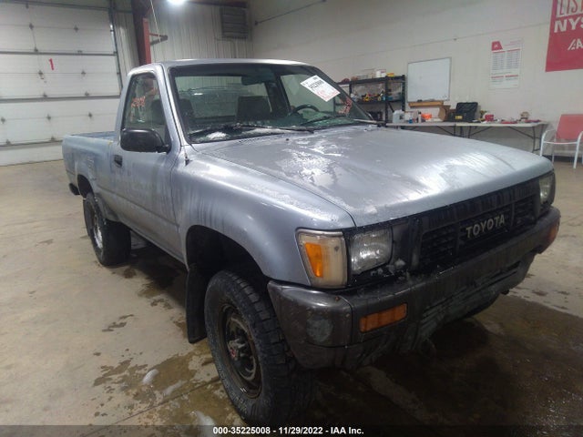 1991 TOYOTA PICKUP 1/2 TON SHT WHEELBASE DLX VIN: JT4RN01P4M0019337