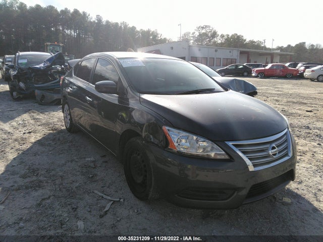 2013 NISSAN SENTRA S VIN: 3N1AB7AP3DL786567