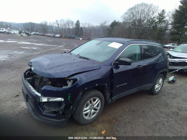 2020 JEEP COMPASS SPORT VIN: 3C4NJCAB7LT124858