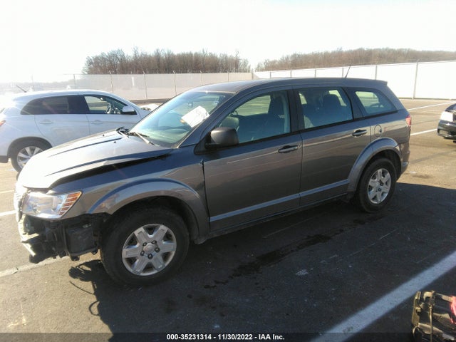 2012 DODGE JOURNEY AMERICAN VALUE PKG VIN: 3C4PDCAB7CT362449