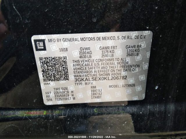 3GKALSEX0KL206782 GMC Terrain Denali