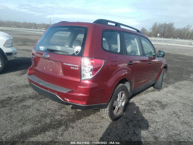 2011 SUBARU FORESTER 2.5X VIN: JF2SHABC9BH712754