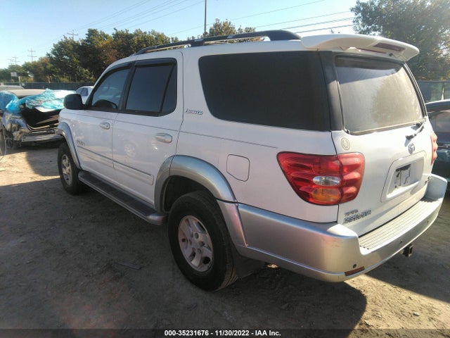 2001 TOYOTA SEQUOIA LIMITED VIN: 5TDZT38AX1S033616