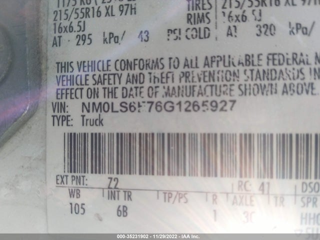 Ford Transit Connect Xl 2016 NM0LS6E76G1265927 Image 10