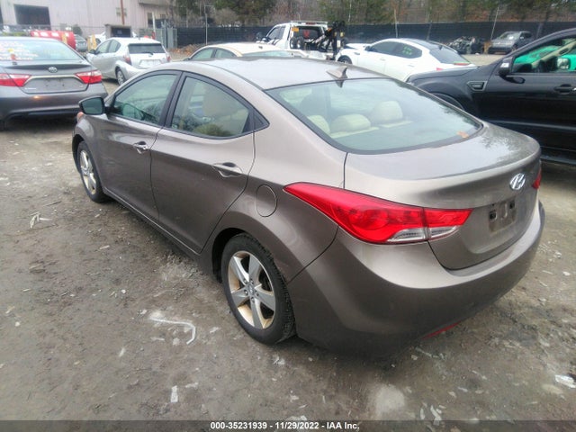 2011 HYUNDAI ELANTRA GLS PZEV VIN: 5NPDH4AE7BH054090