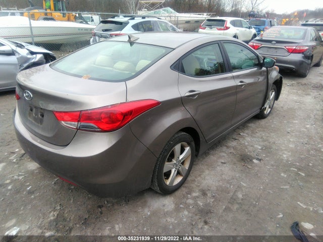 2011 HYUNDAI ELANTRA GLS PZEV VIN: 5NPDH4AE7BH054090