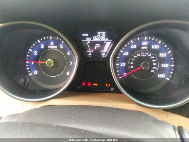 2011 HYUNDAI ELANTRA GLS PZEV VIN: 5NPDH4AE7BH054090