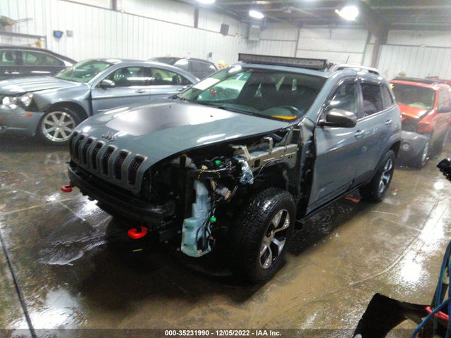 2015 JEEP CHEROKEE TRAILHAWK VIN: 1C4PJMBS1FW582553