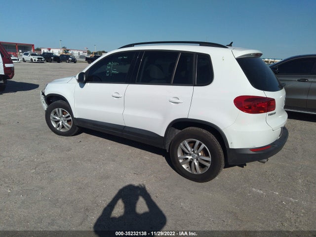 2016 VOLKSWAGEN TIGUAN S VIN: WVGAV7AX0GW509387