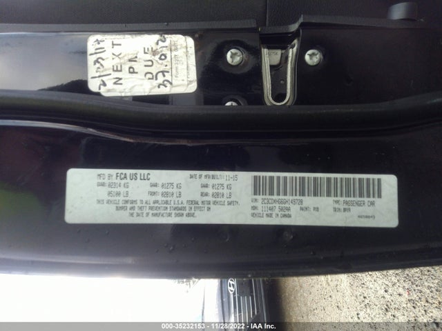 Dodge Charger Sxt 2016 2C3CDXHG6GH149728 Image 9