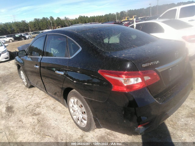 2016 NISSAN SENTRA S VIN: 3N1AB7AP9GY312419