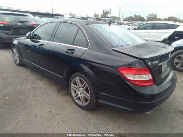 2009 MERCEDES-BENZ C-CLASS 3.5L SPORT VIN: WDDGF56X69F214747