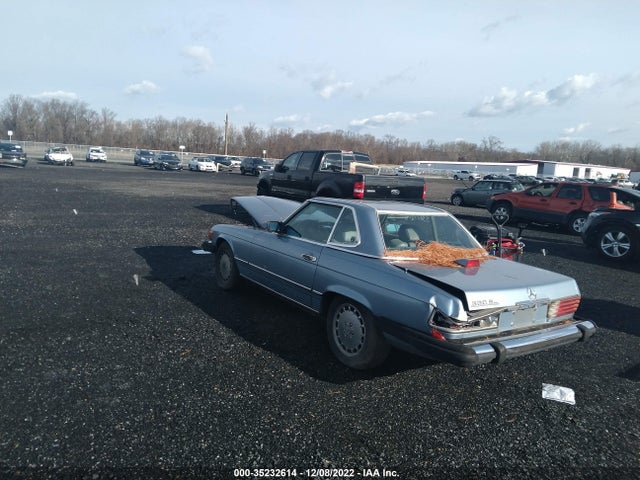 1987 MERCEDES-BENZ 560 SL VIN: WDBBA48D7HA075027