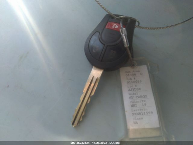 1N6AF0LYXKN811599 Nissan Nv Cargo Sv