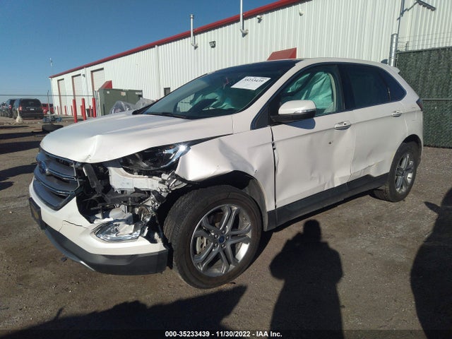 2017 FORD EDGE TITANIUM VIN: 2FMPK4K96HBC64597