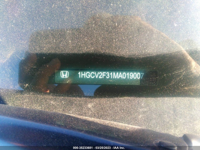 Honda ACCORD SEDAN 2021 1HGCV2F31MA019007 Image 4