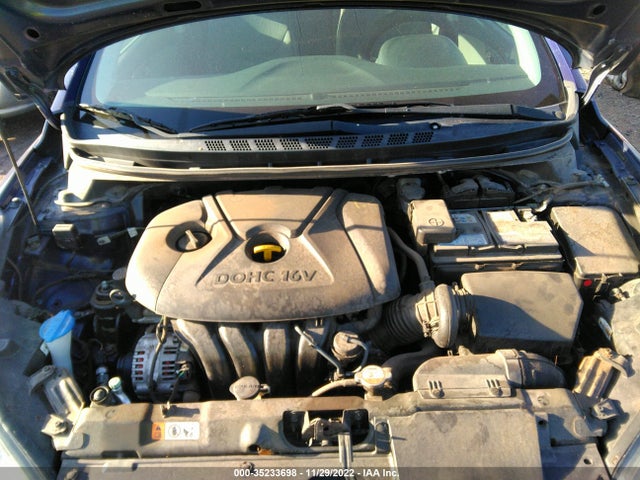 2014 HYUNDAI ELANTRA SE VIN: 5NPDH4AE5EH542801