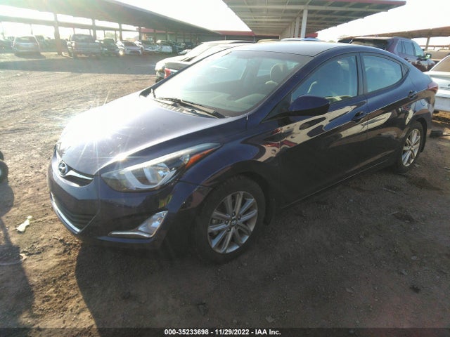 2014 HYUNDAI ELANTRA SE VIN: 5NPDH4AE5EH542801