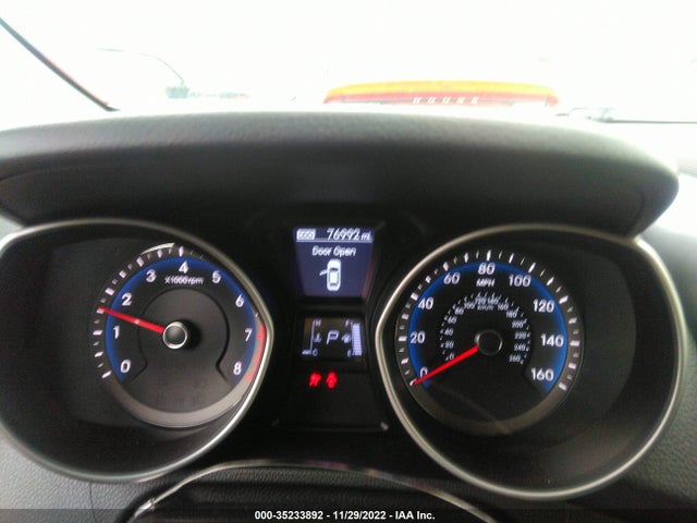 2013 HYUNDAI ELANTRA GT W/BLUE INT VIN: KMHD35LE9DU124825