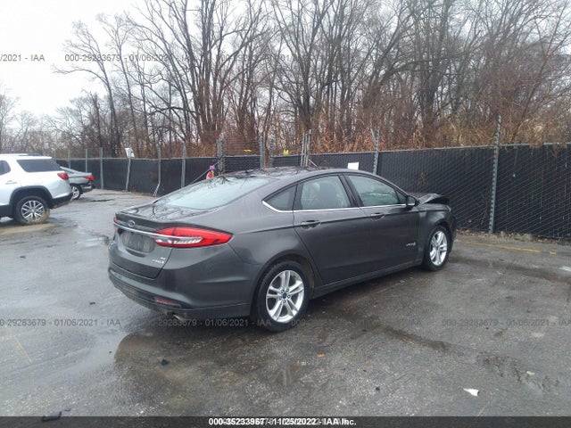 Ford Fusion Hybrid Se 2018 3FA6P0LU5JR167028 Image 4