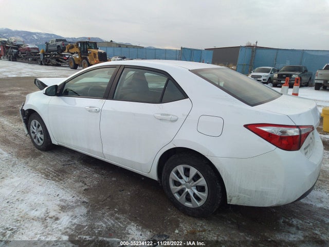 2016 TOYOTA COROLLA L/LE/S/S PLUS/LE PLUS VIN: 2T1BURHE3GC489155