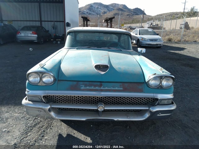 1958 FORD FAIRLANE VIN: A8GV139936