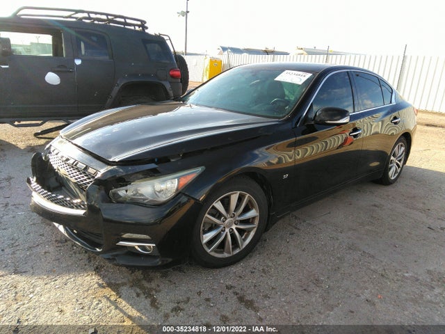 2014 Infiniti Q50 Premium მანქანა იყიდება აუქციონზე, vin: JN1BV7AP5EM674100, აუქციონის ნომერი: 35234818