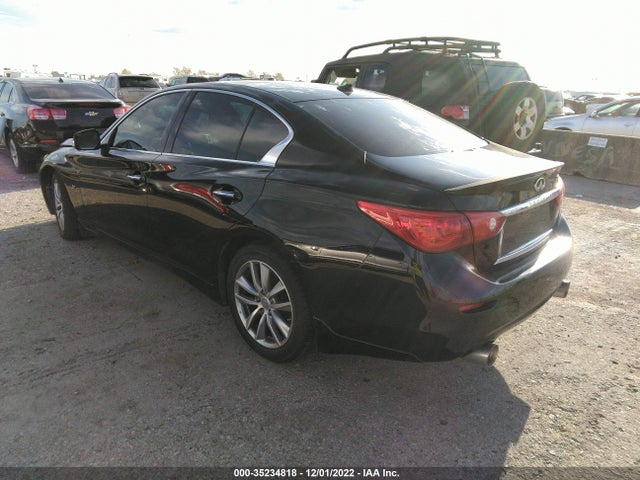 2014 Infiniti Q50 Premium მანქანა იყიდება აუქციონზე, vin: JN1BV7AP5EM674100, აუქციონის ნომერი: 35234818
