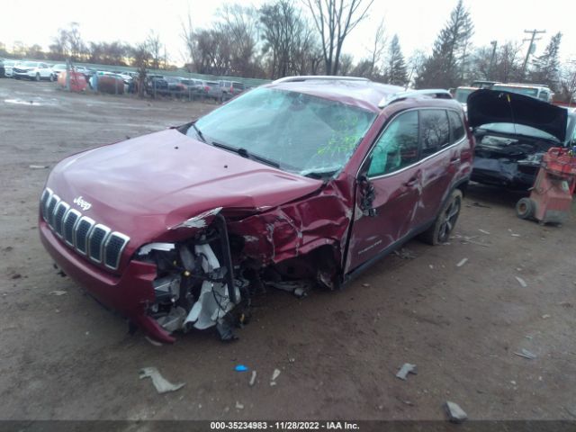 1C4PJLDB6KD302459 Jeep Cherokee Limited