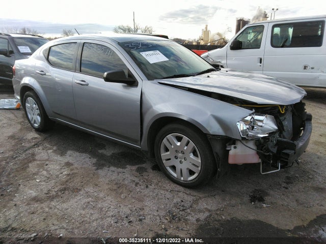 2014 DODGE AVENGER SE VIN: 1C3CDZAG1EN225396