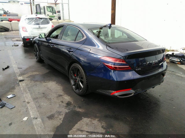 2022 Genesis G70, VIN: KMTG54TE4NU085179