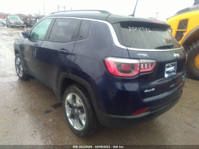 2019 JEEP COMPASS LIMITED VIN: 3C4NJDCB6KT806289