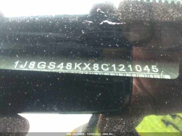 2008 JEEP GRAND CHEROKEE LAREDO VIN: 1J8GS48KX8C121045