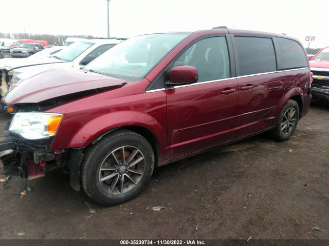 Dodge Grand Caravan Sxt 2017 2C4RDGCG4HR698997 Image 2